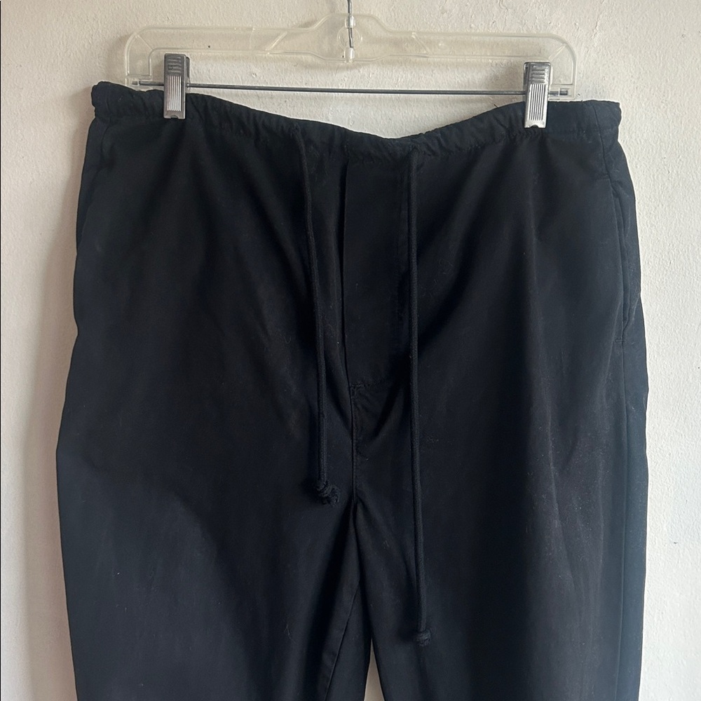 Free People Black Drawstring Jogger Pants - Fit like Medium - Tall length - Picture 7 of 13